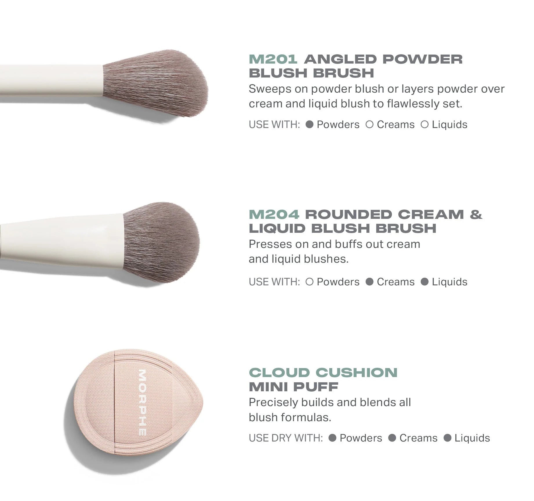 Blush Layering Tool trio - View 2