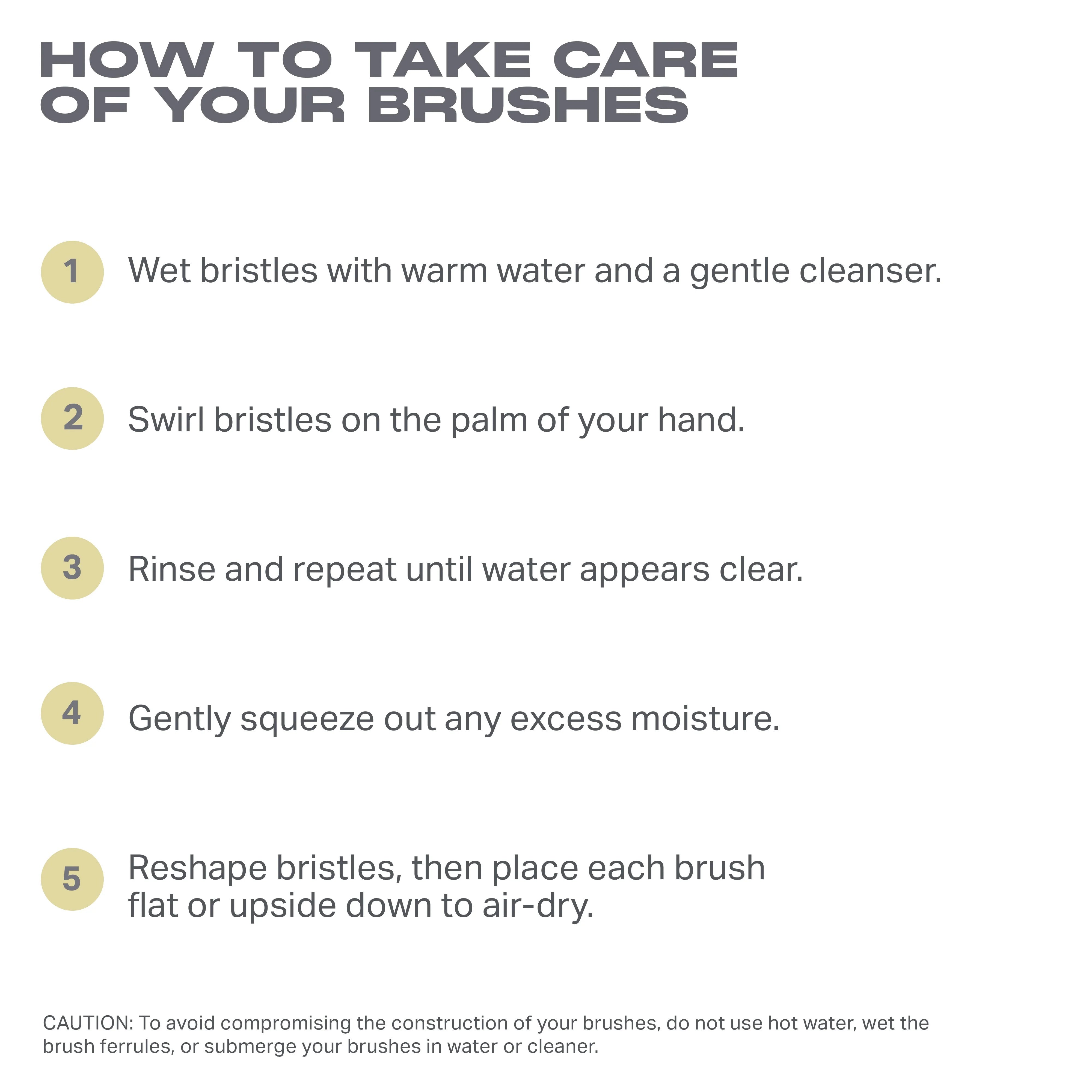 Buttery Blends 4-Piece Face Brush Set - View 5