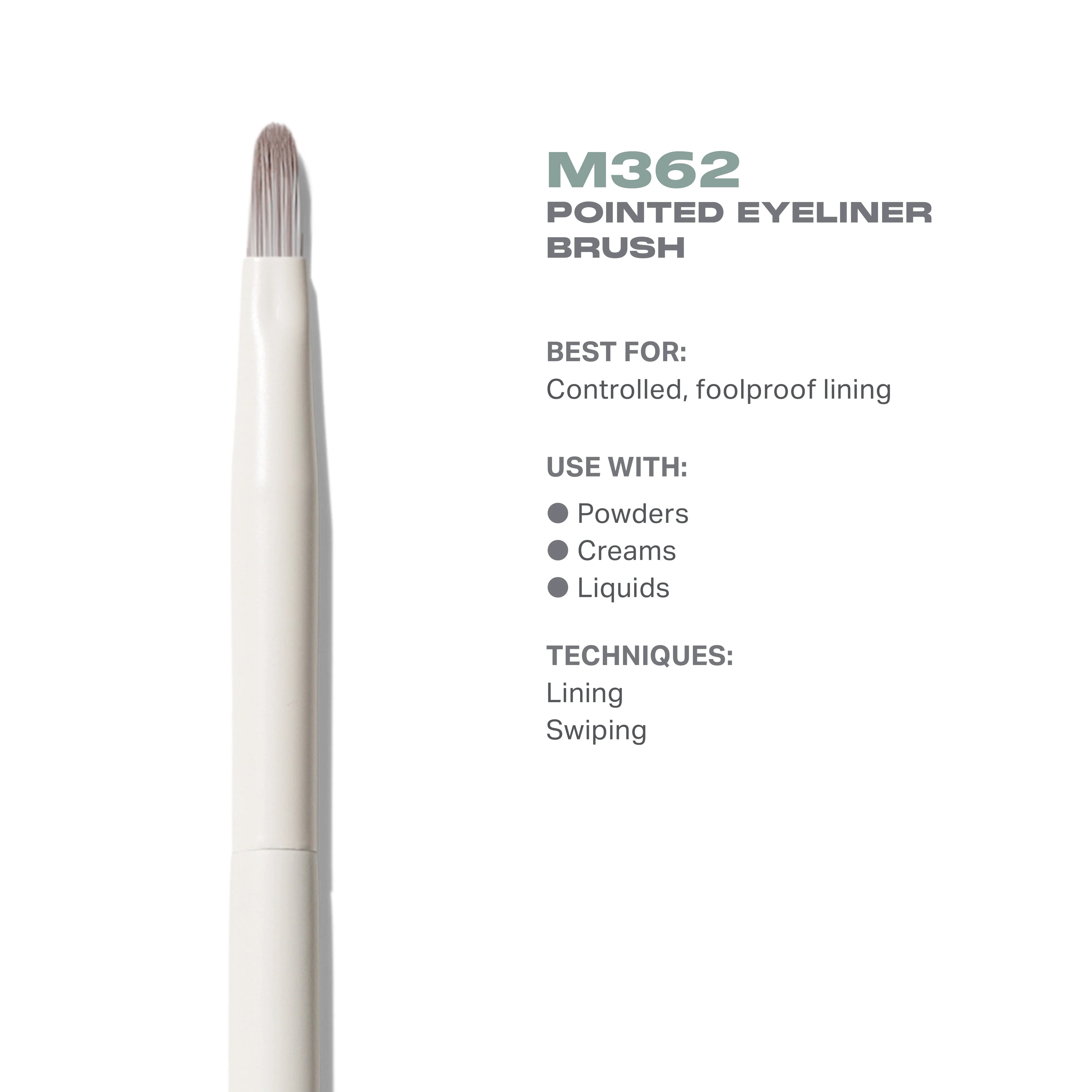 M362 Pointed Eyeliner Brush - View 3