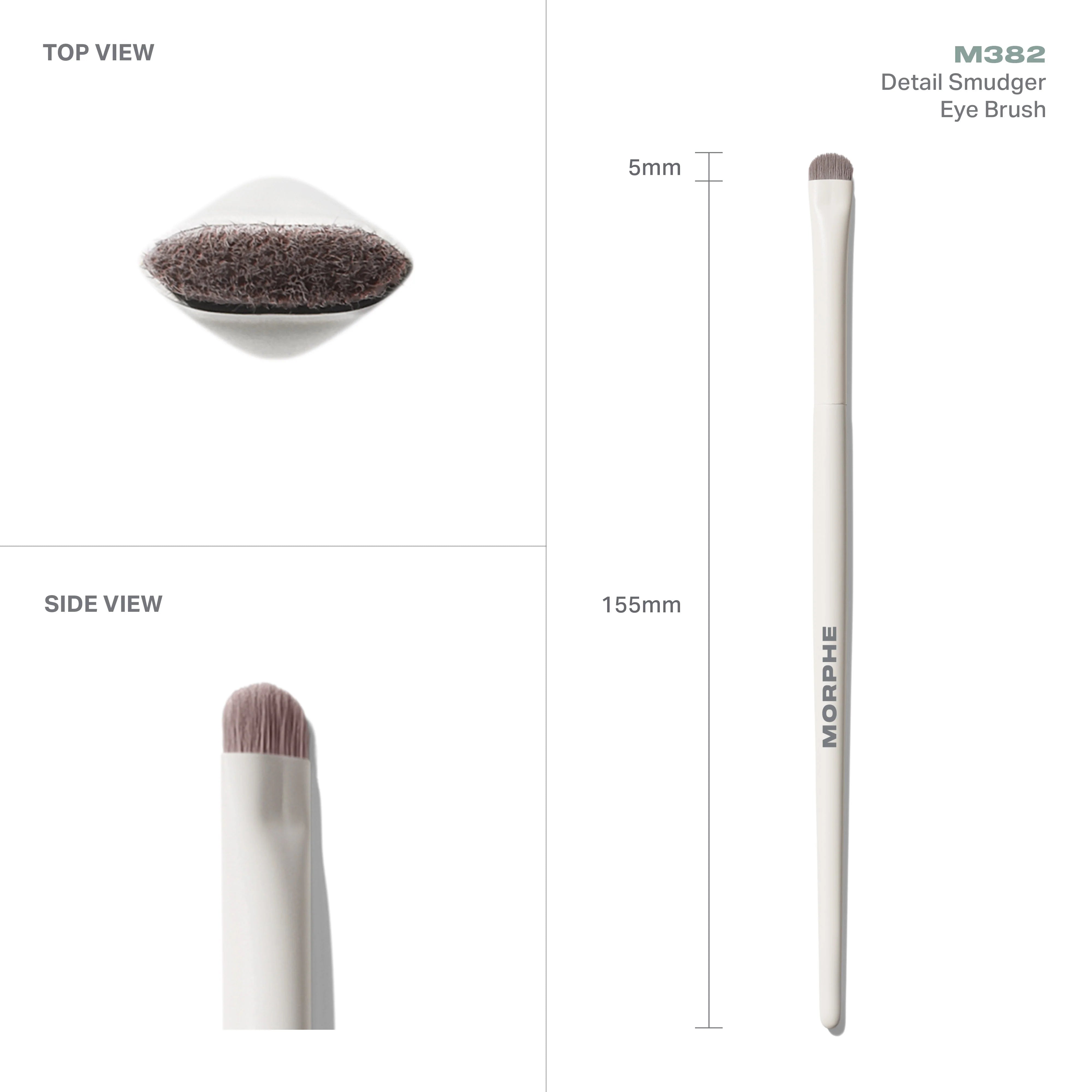 M382 Detail Smudger Eye Brush - View 4