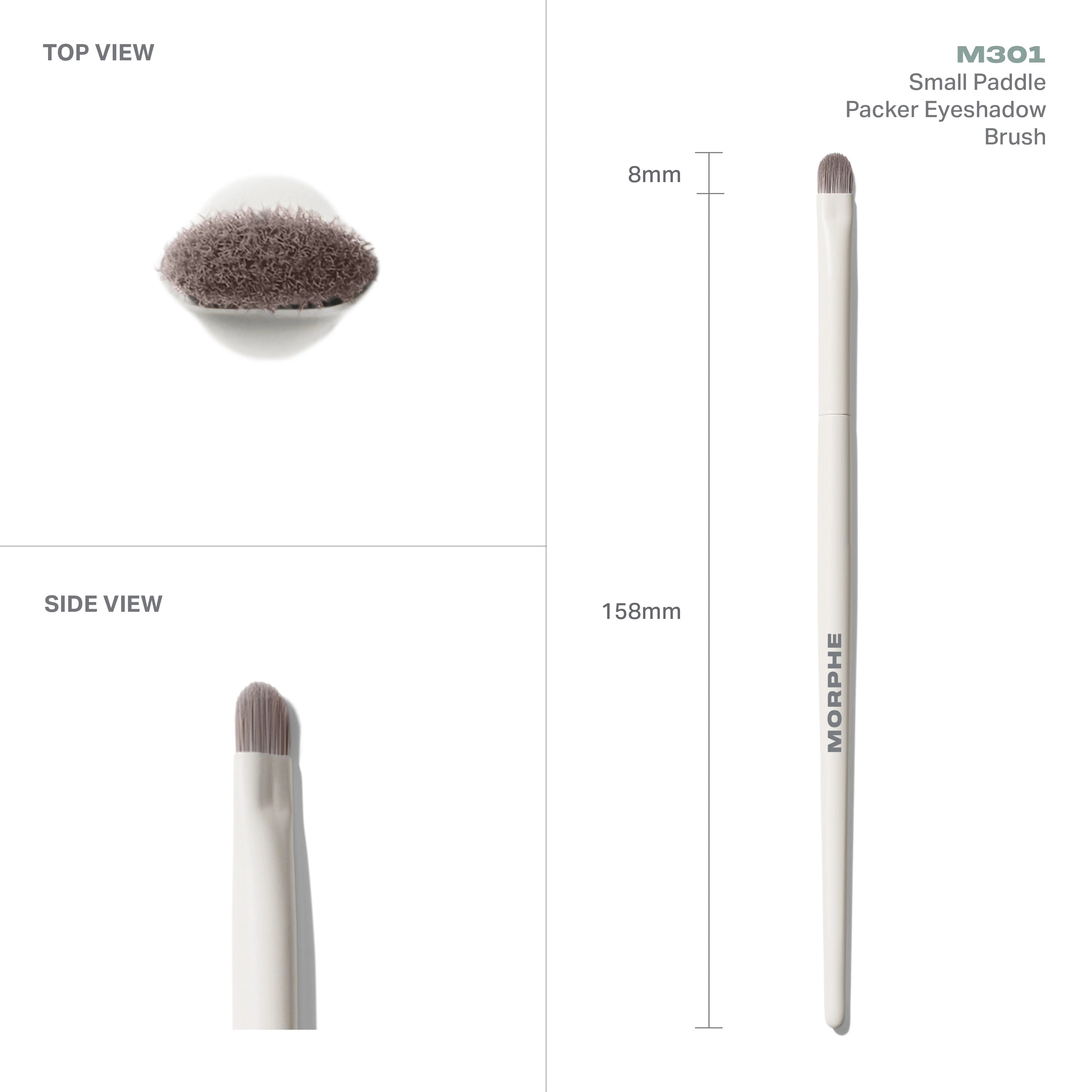 M301 Small Paddle Packer Eyeshadow Brush - View 4