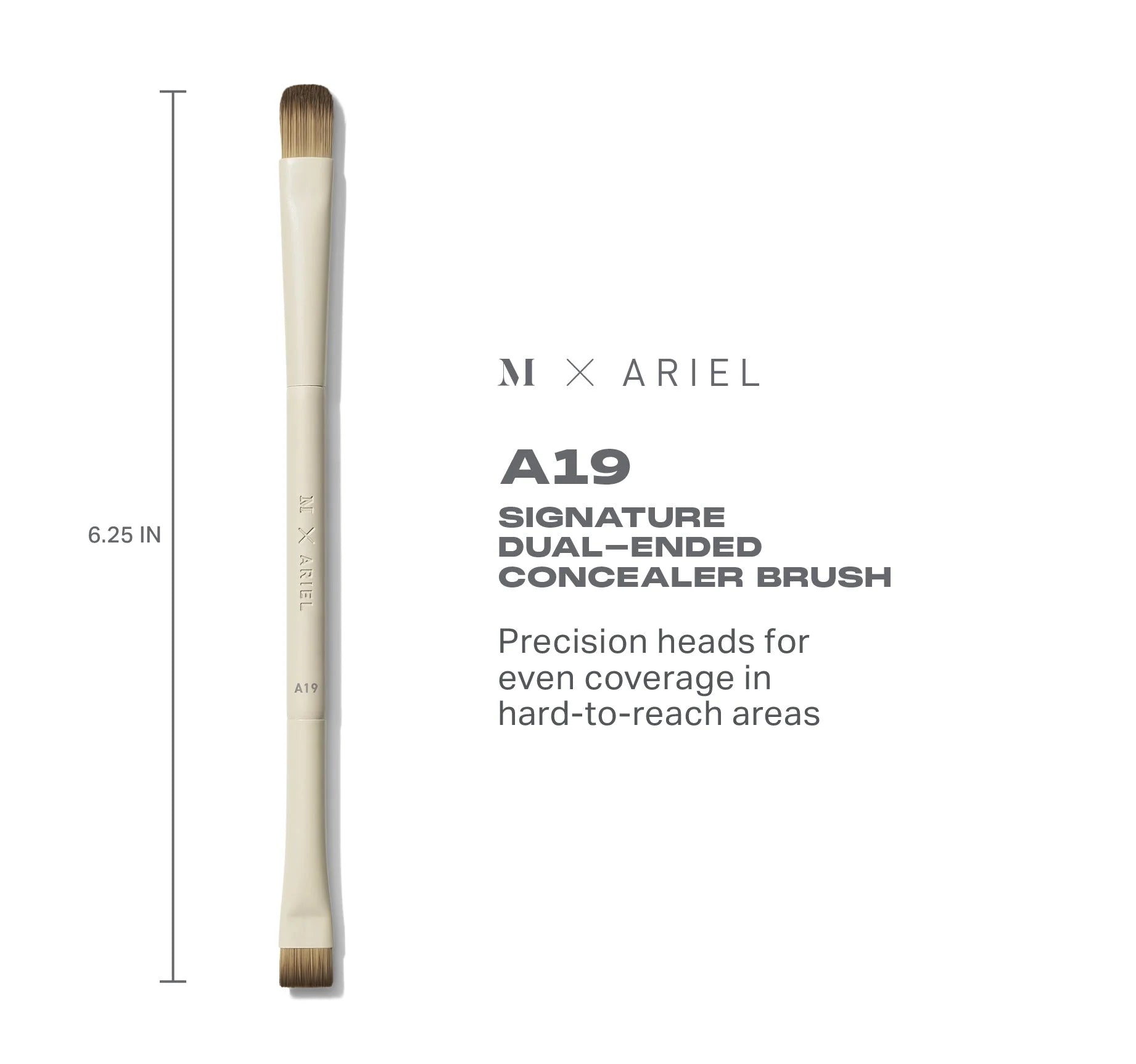 Morphe X Ariel A19 Dual-Ended Concealer Brush - View 4