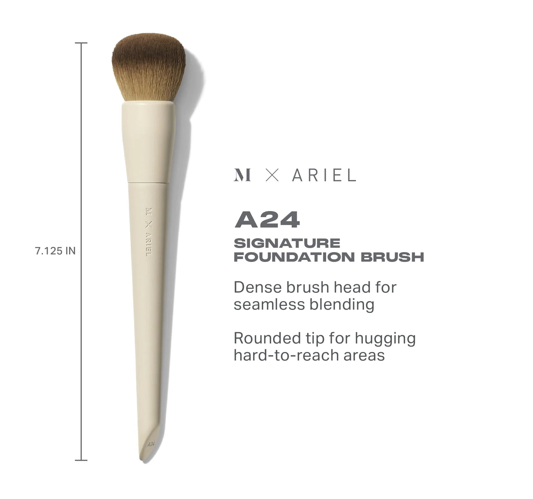 Morphe X Ariel A24 Signature Foundation Brush - View 4