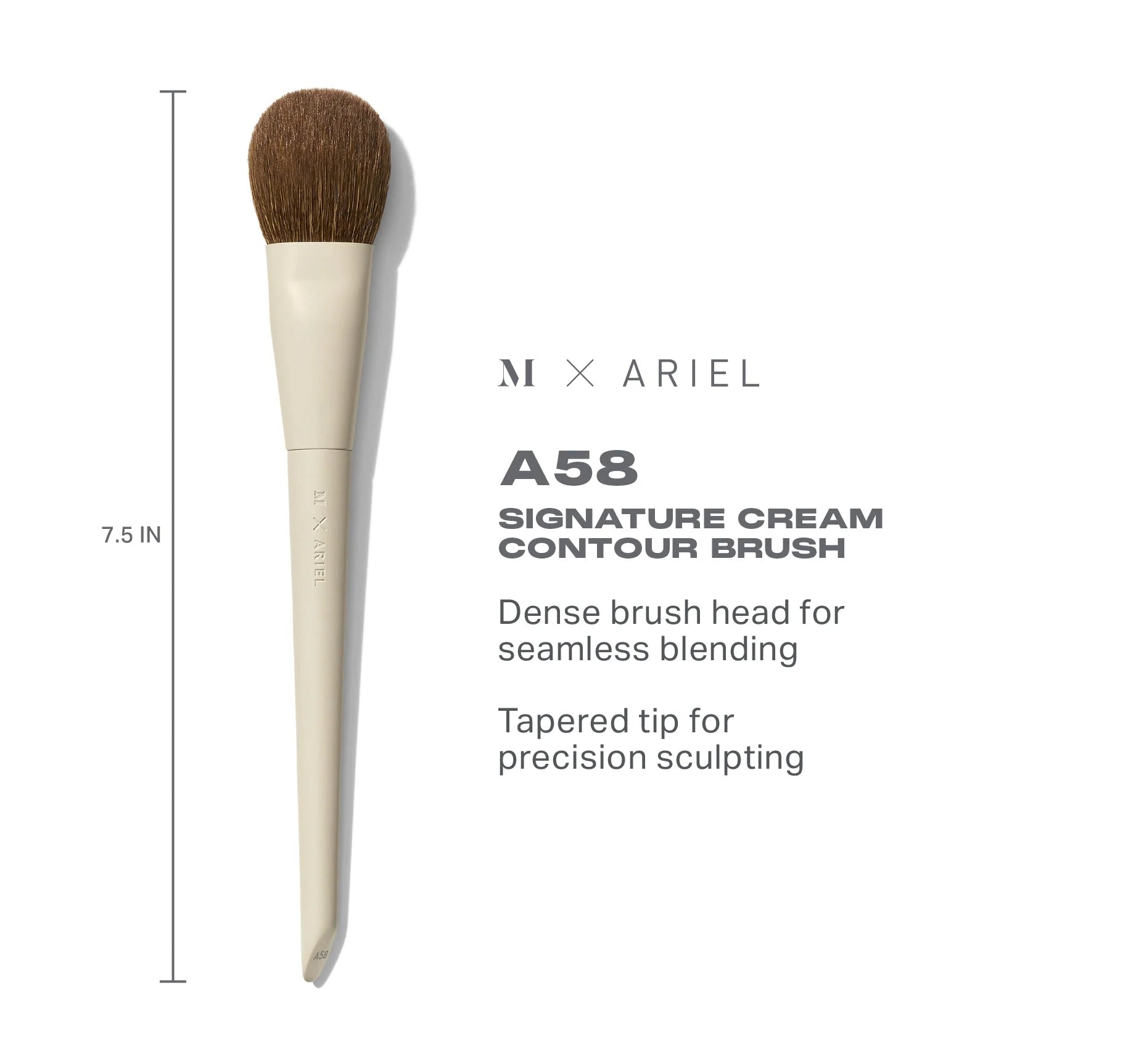Morphe X Ariel A58 Signature Cream Contour Brush - View 4