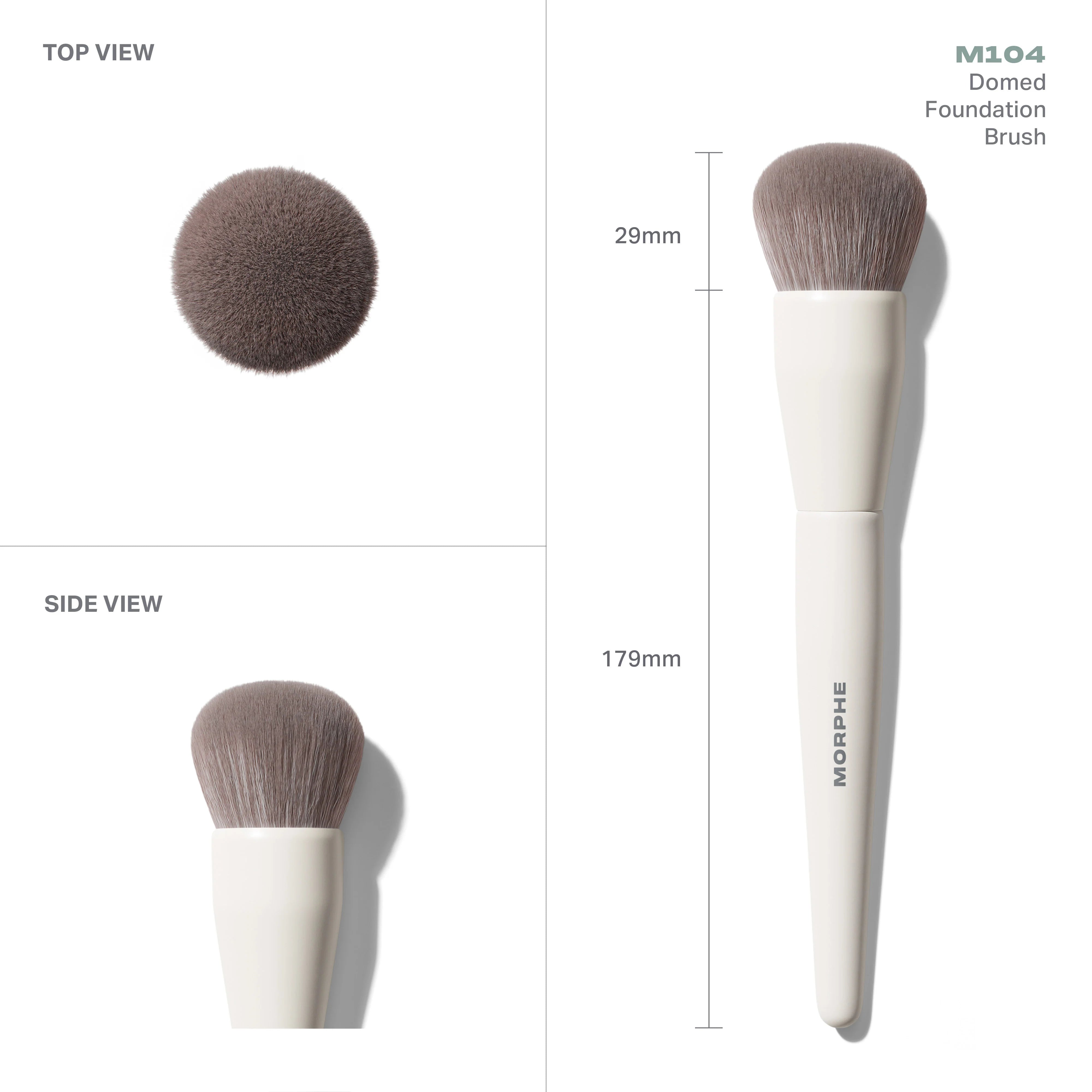 M104 Domed Foundation Brush - View 3