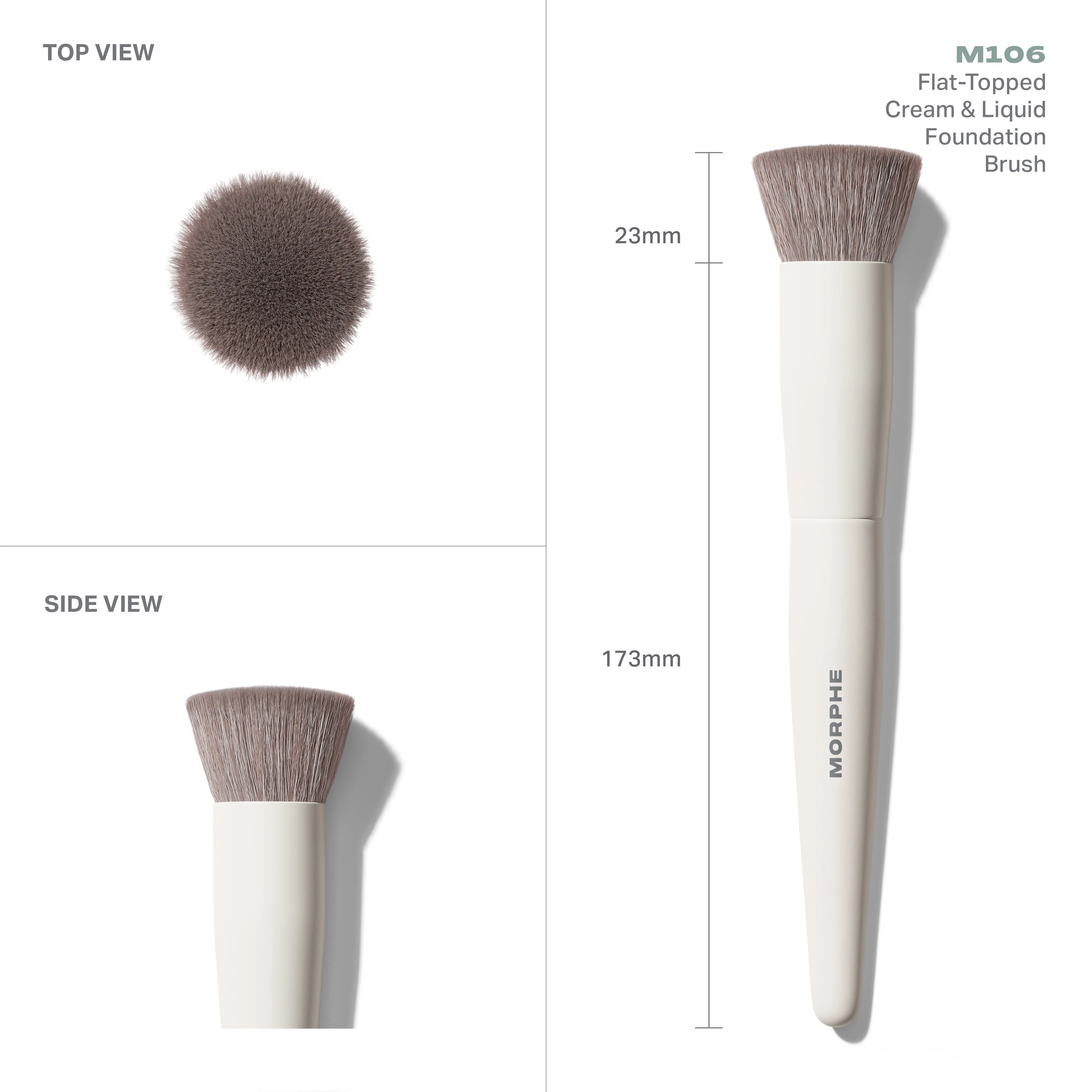 M106 Flat-Topped Foundation Brush - View 4