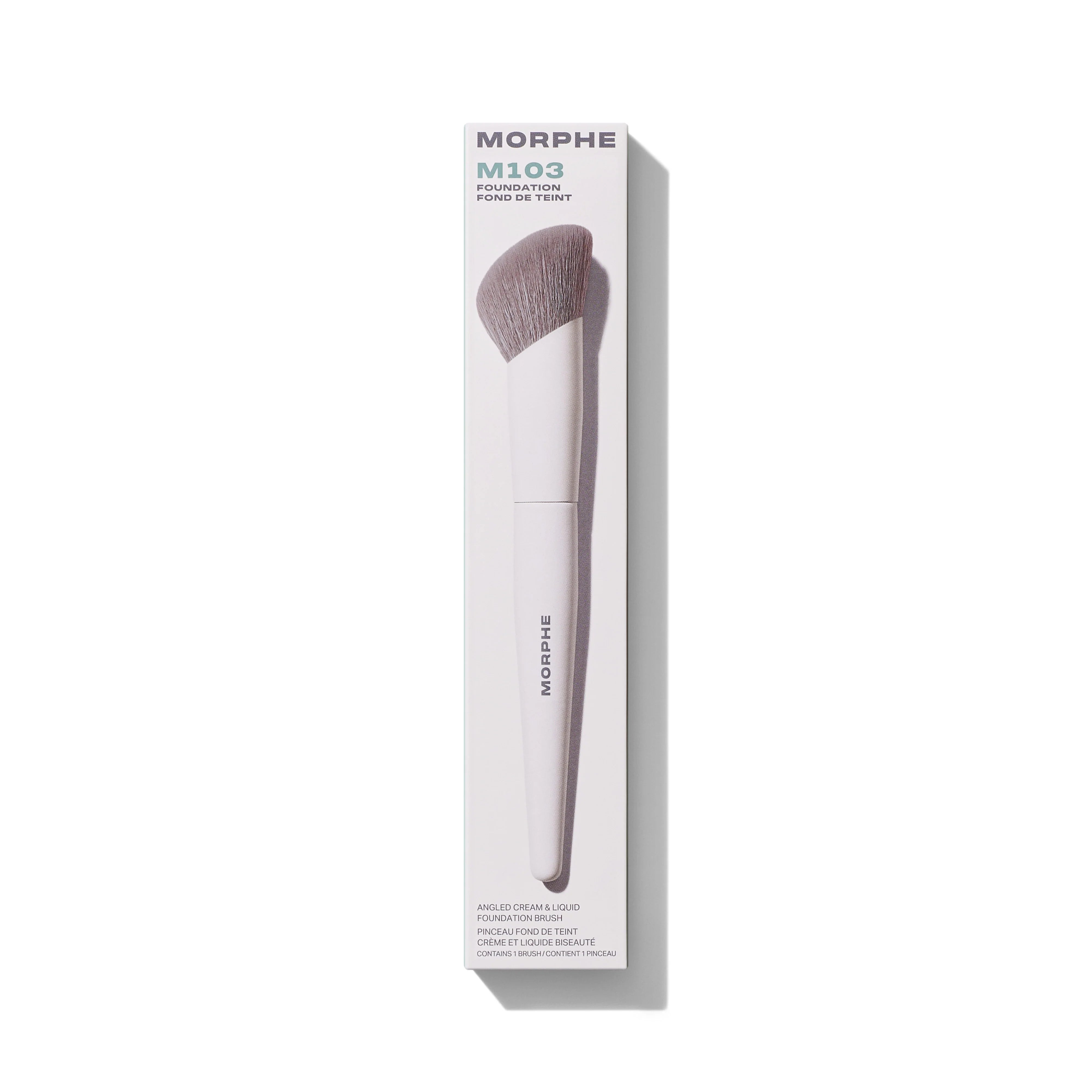 M103 Angled Cream & Liquid Foundation Brush - View 5