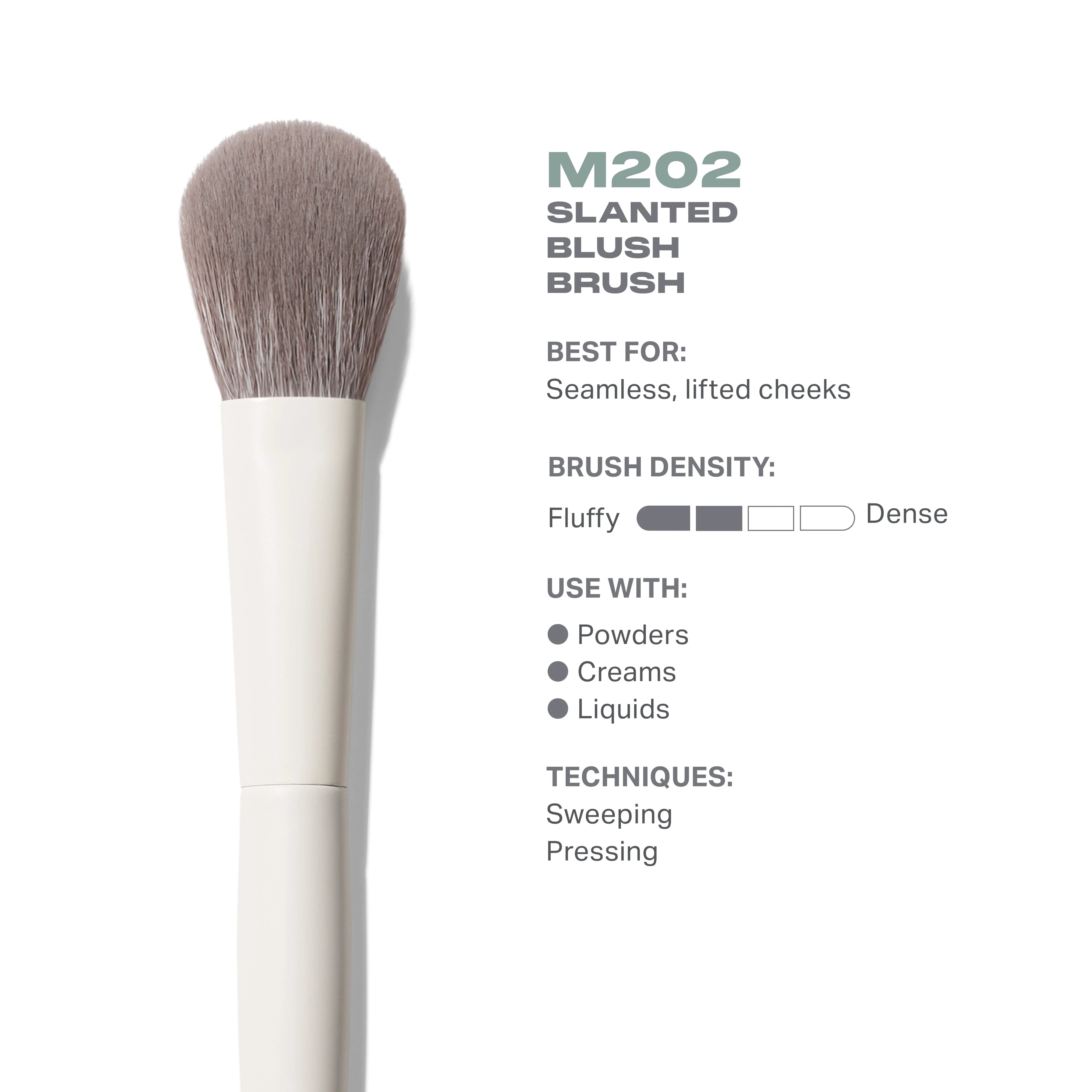 M202 Slanted Blush Brush - View 3
