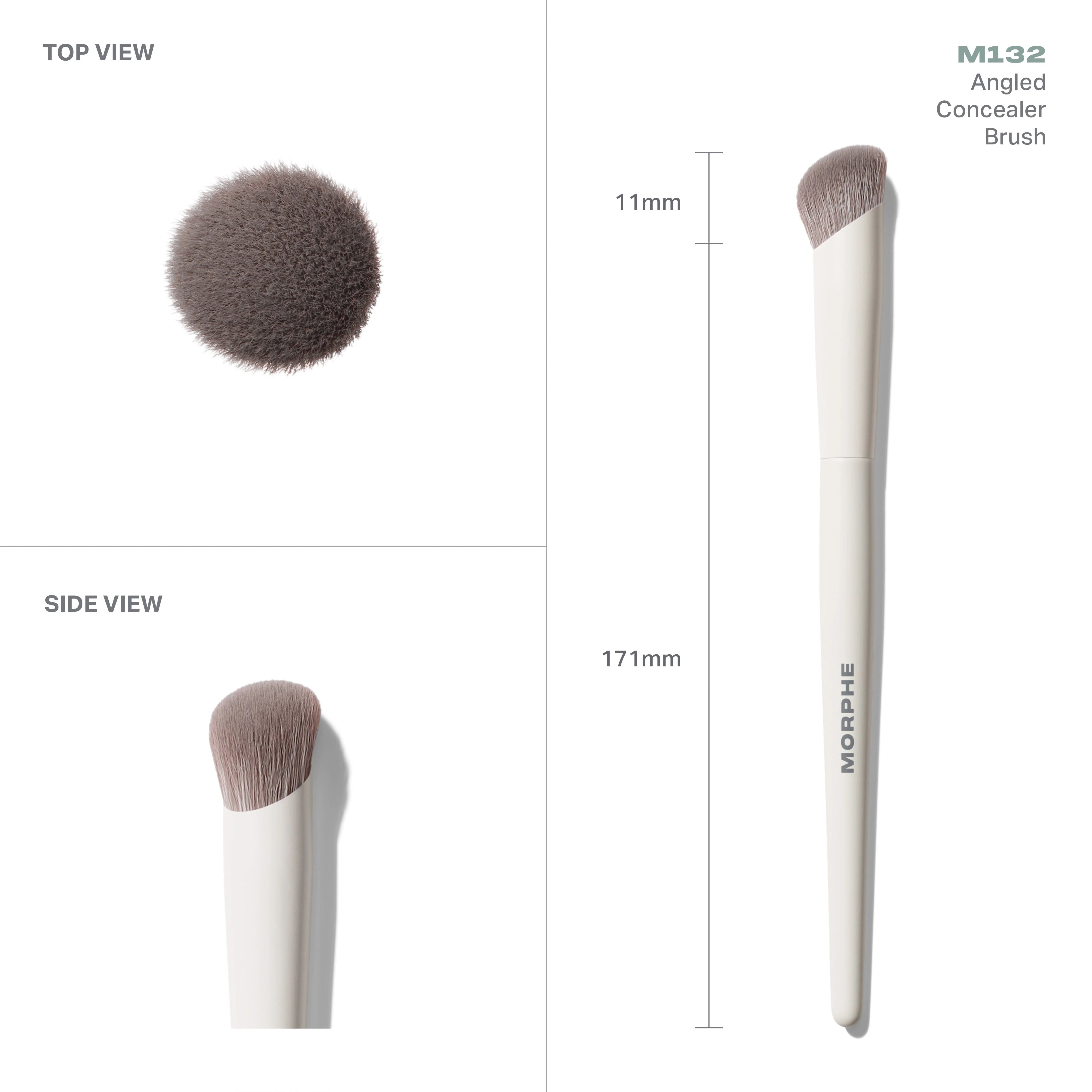 M132 Angled Concealer Brush - View 4