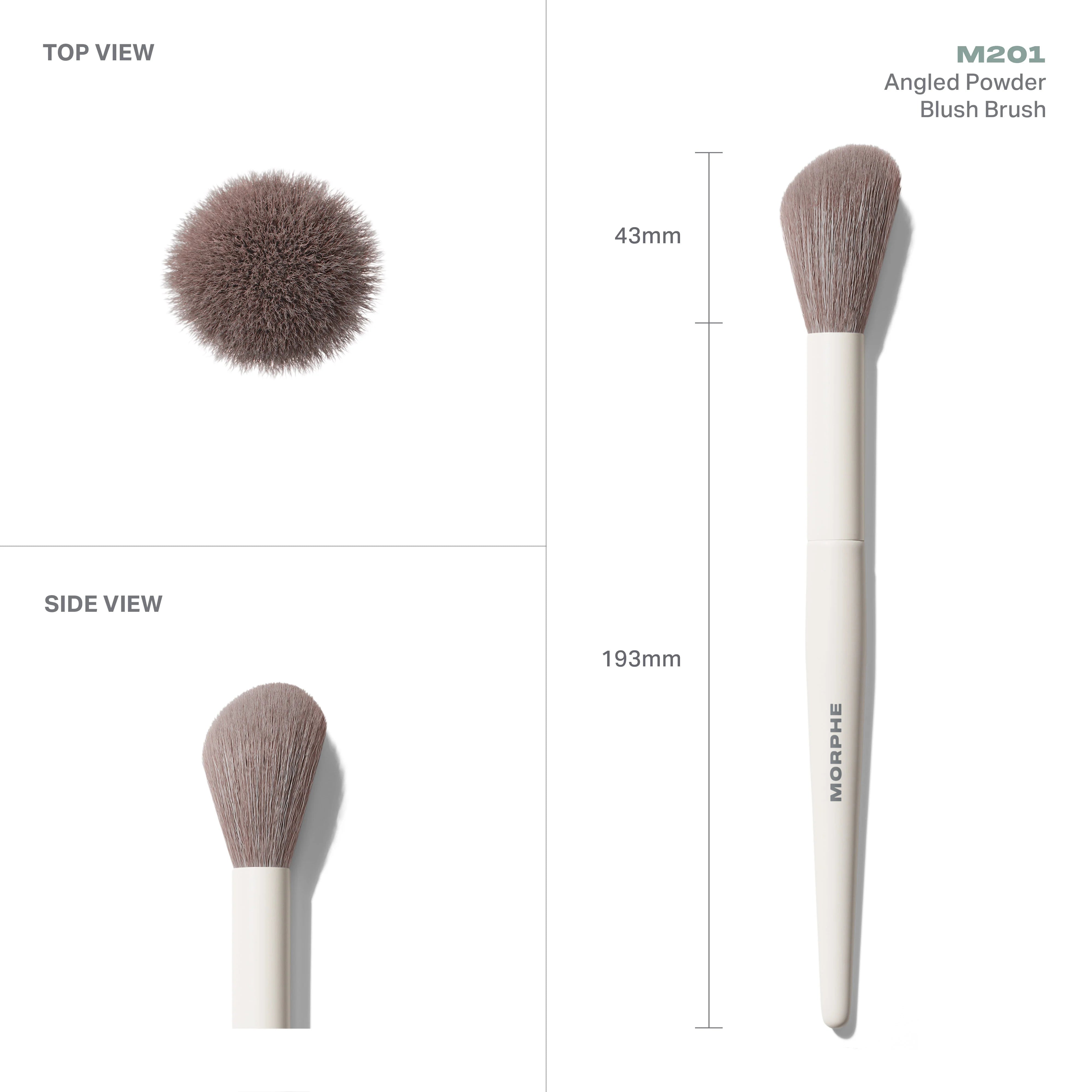 M201 Angled Powder Blush Brush - View 4
