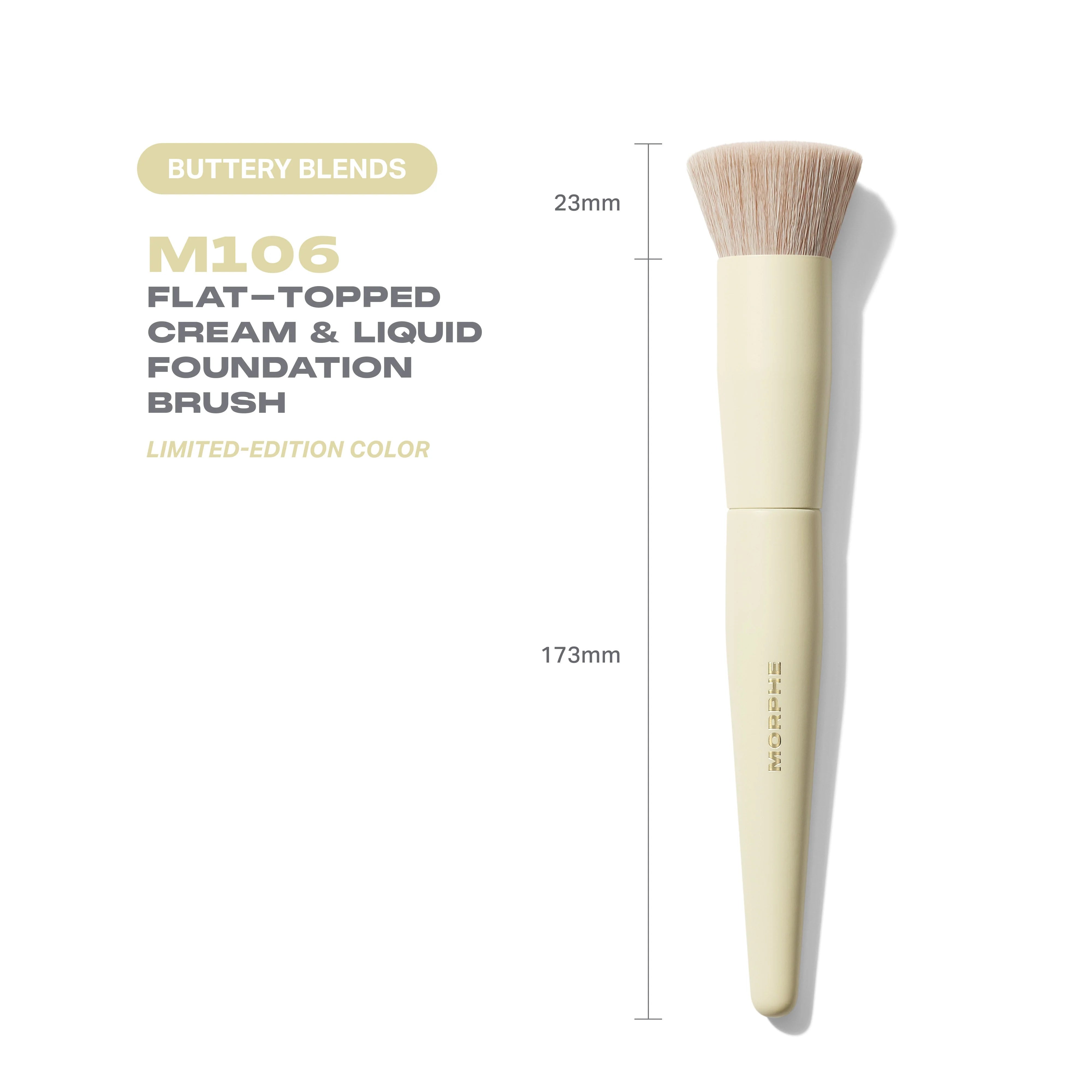 Buttery Blends M106 Flat-Topped Foundation Brush - View 3