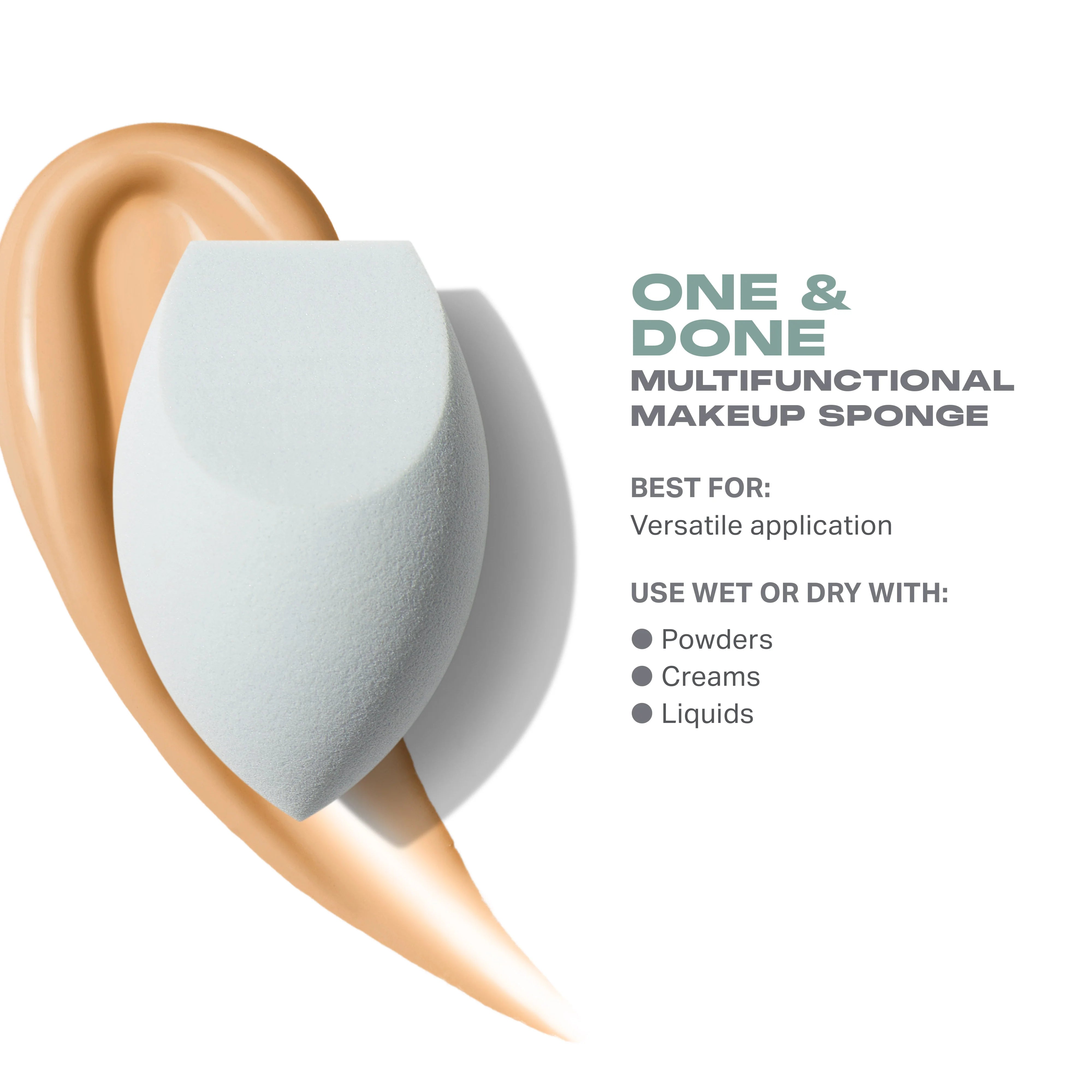 One & Done Multifunctional Makeup Sponge - View 2