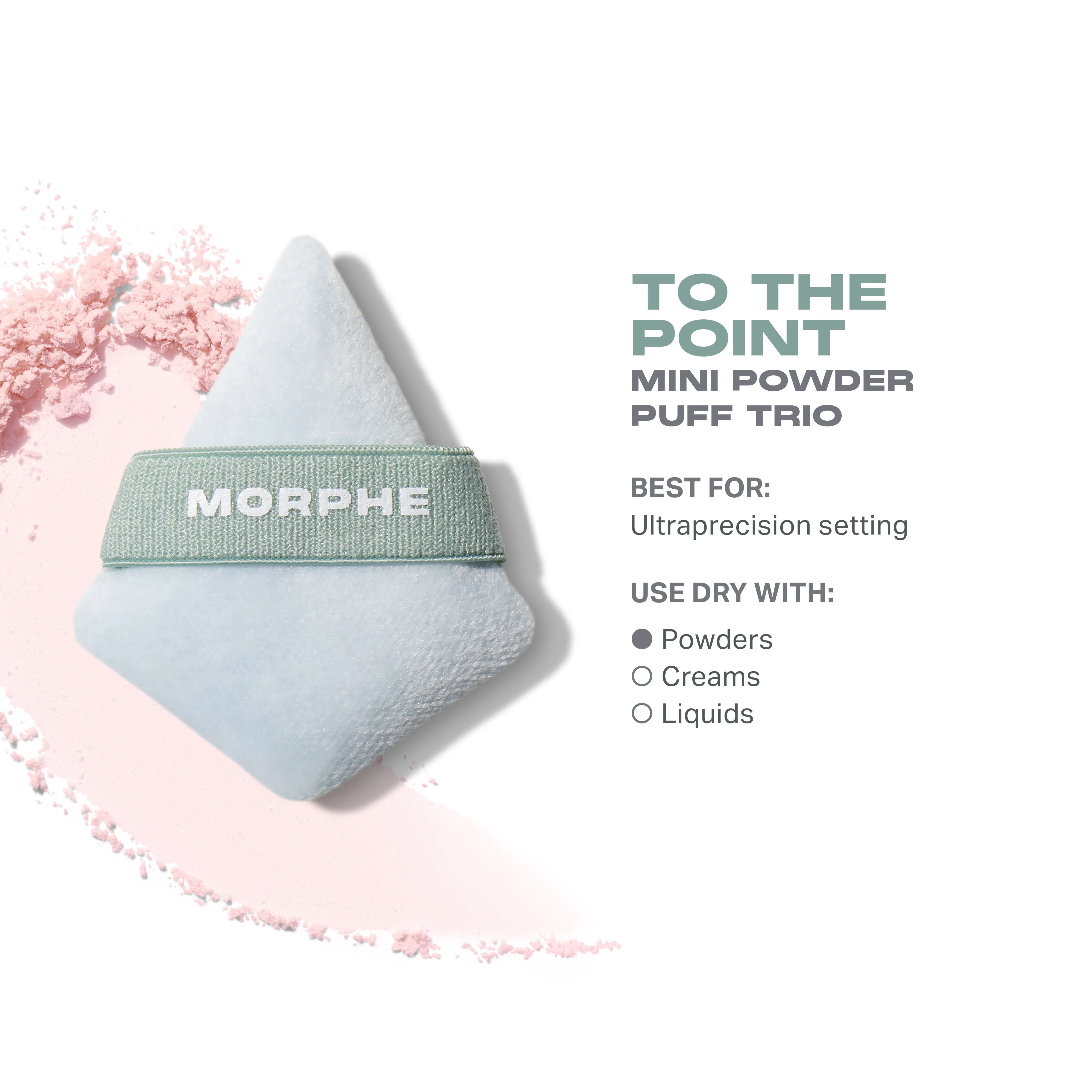 To The Point Mini Powder Puff Trio - View 2