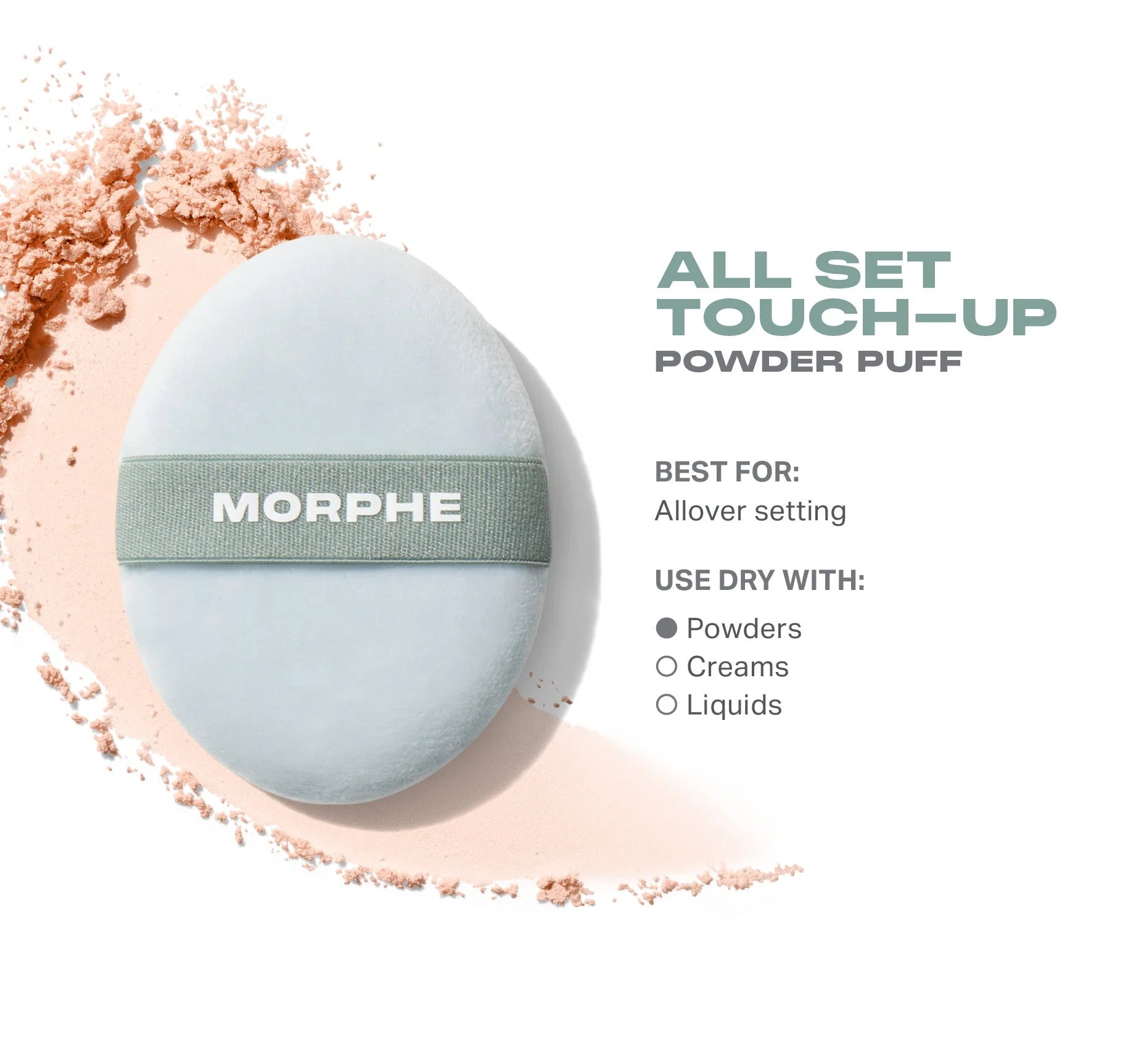 All Set Touch-Up Powder Puff - View 2