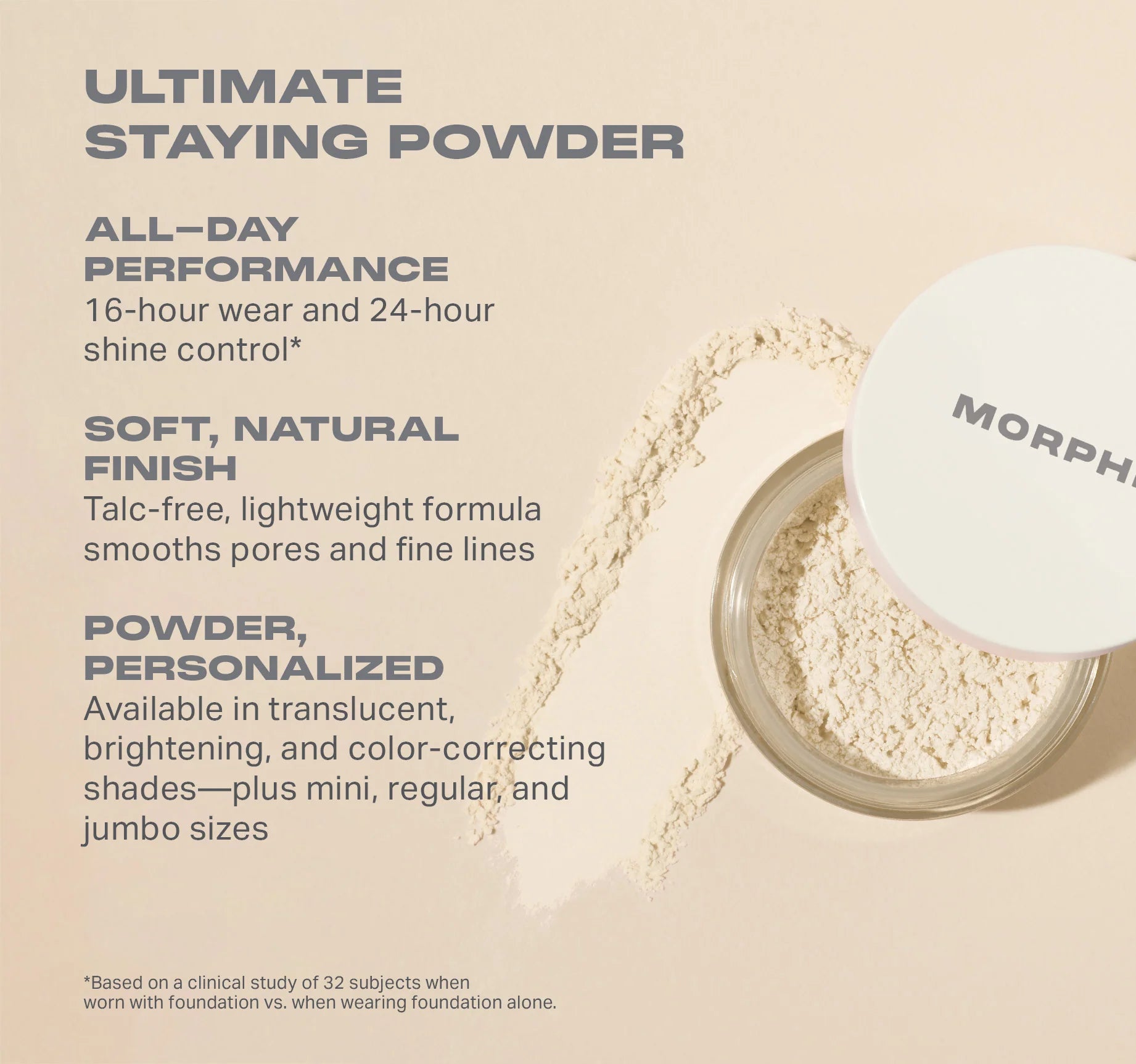 Jumbo Bake & Set Setting Powder - Translucent - View 4