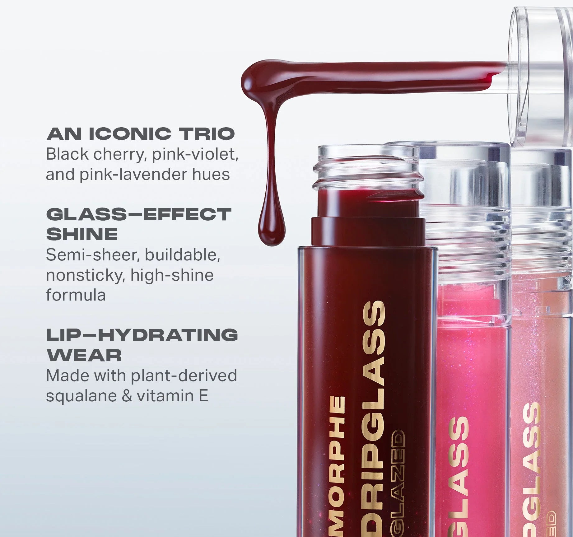 Misbehaved Mini Dripglass Lip Gloss Trio - View 5